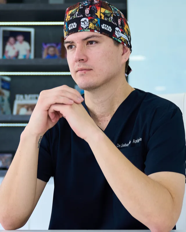 Dr. Sebastián Andrade, rehabilitación oral en Maxilarface